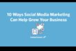 10 היתרונות של שימוש במדיה חברתית לצמיחה עסקית