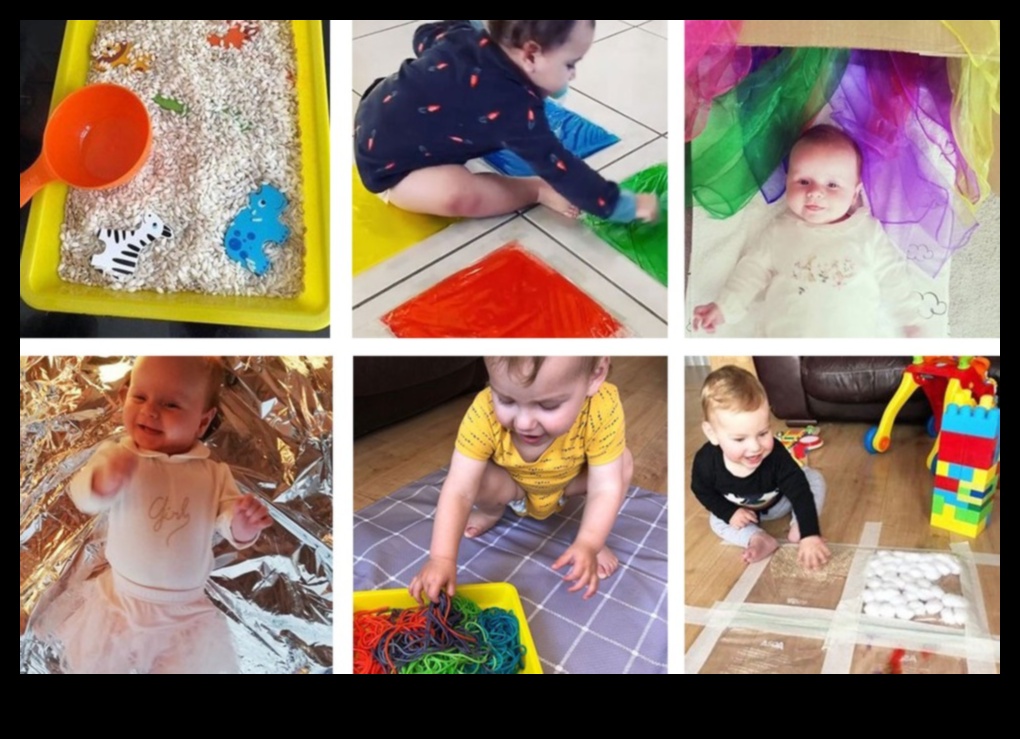 פעילויות משחקיות לגירוי החושים של תינוקך 5 משחקים עדינים: גירוי חושיו של התינוק באמצעות פעילויות