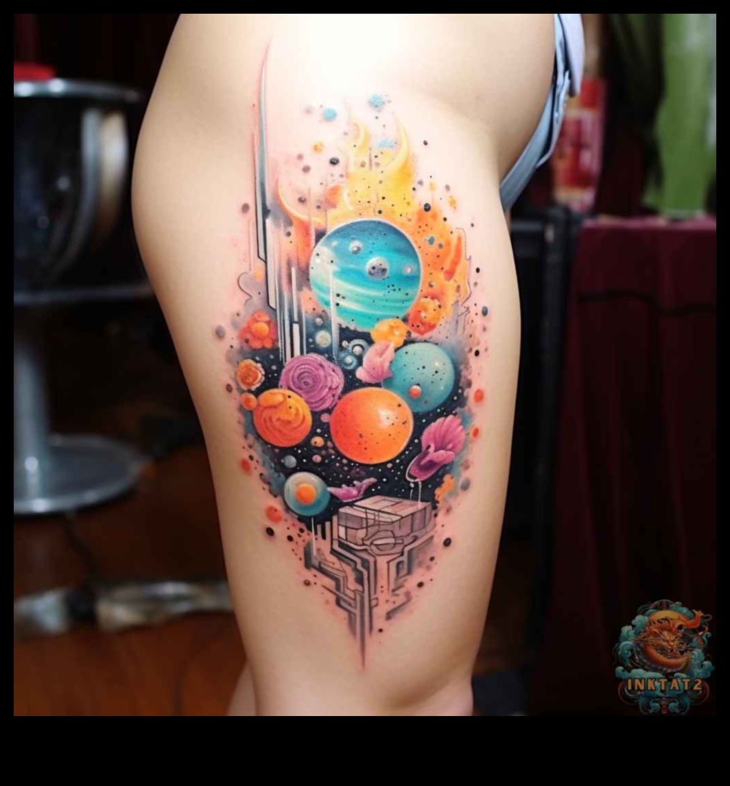 מעבר לגבולות: בחינת מושגים בלתי מוגבלים בעיצוב קעקועים מודרני