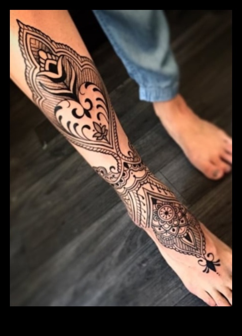 אגדות גפיים תחתונות: אומנות בנרטיבים מדהימים של קעקוע רגליים