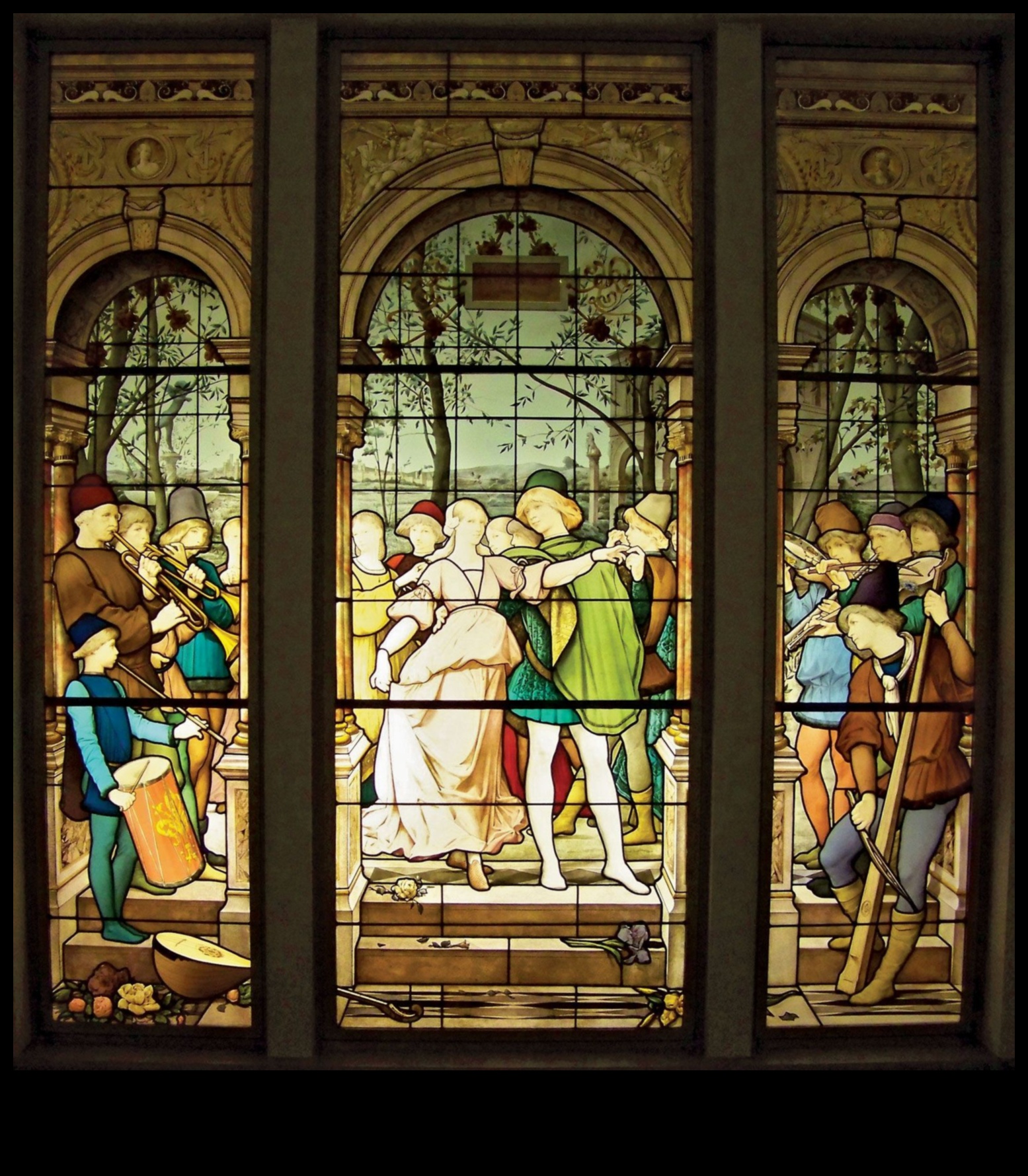 אלגנטיות כנסייתית: אומנות הקישוט הדתי בכנסיות מימי הביניים