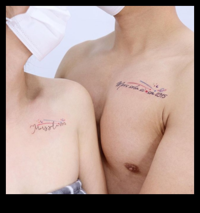 בד האהבה: קעקועים זוגיים כביטויים אמנותיים של מסירות