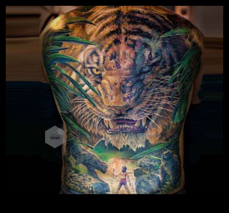 יומני ג'ונגל: צלול לתוך נרטיבים של קעקועים של בעלי חיים