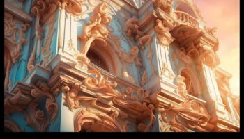 Rococo Arcades: פלאים אדריכליים במבנים אמנותיים