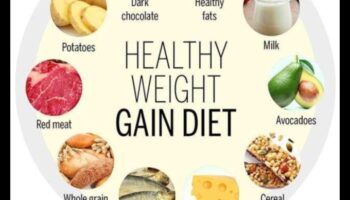 בניית תזונה מאוזנת במסגרת העלייה במשקל