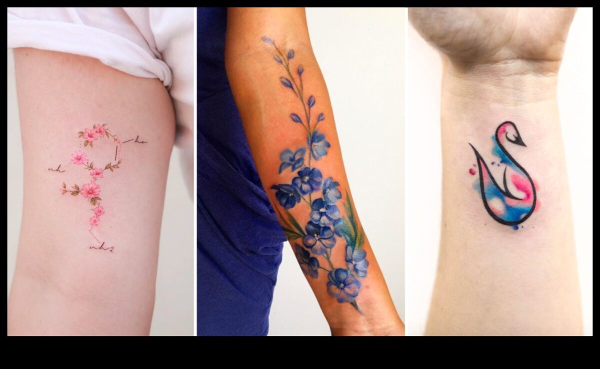 קנבס של צבע: קעקועים בצבעי מים מרהיבים בשבילך