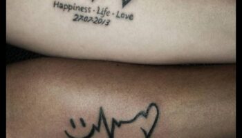 בד האהבה: קעקועים זוגיים כביטויים אמנותיים של מסירות